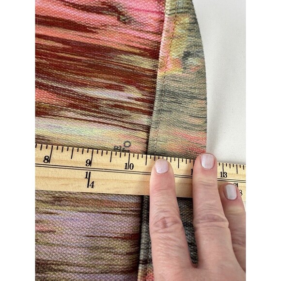 Vince Blue and Pink Tote Bag - Picture 10 of 11